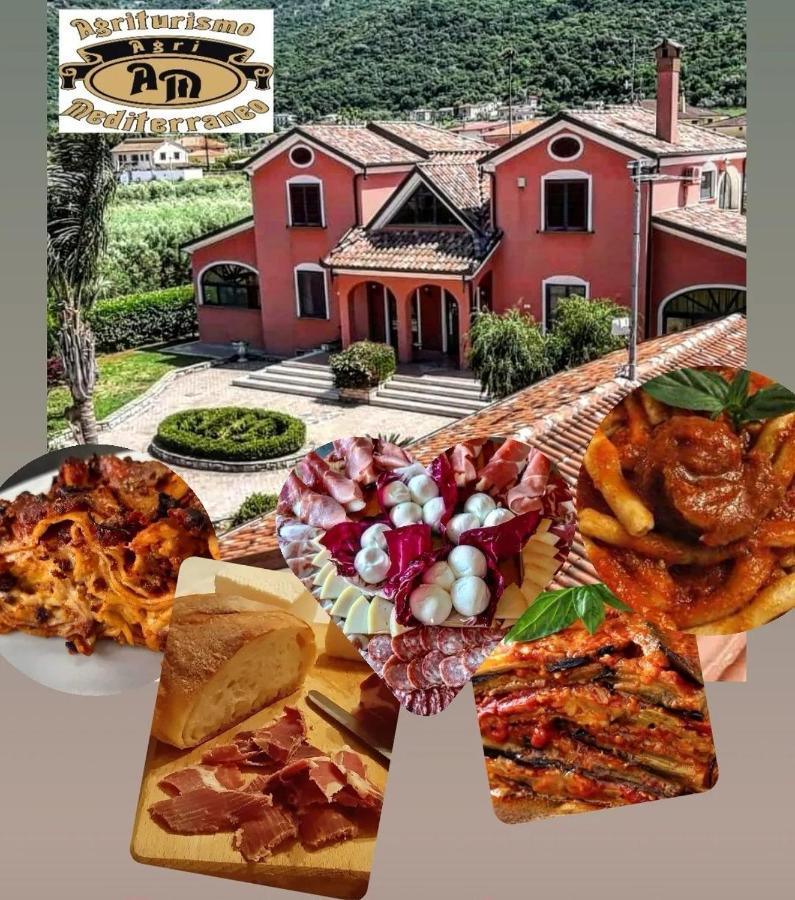 Agriturismo Agri Mediterraneo Capaccio ภายนอก รูปภาพ